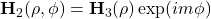 \mathbf{H}_2(\rho,\phi)=\mathbf{H}_3(\rho)\exp(im\phi)